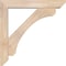 Ekena Millwork Legacy Slat Smooth Bracket w/ Offset Brace, Douglas Fir, 5 1/2"W x 30"D x 30"H BKT0604X30X30LEC06SDF - alternate 3